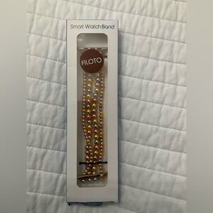Tri color Beaded Smart Watch Band